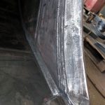 Spawanie stalowej łyżki do maszyn budowlanych