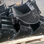 Wykonanie stalowej łyżki do maszyn budowlanych